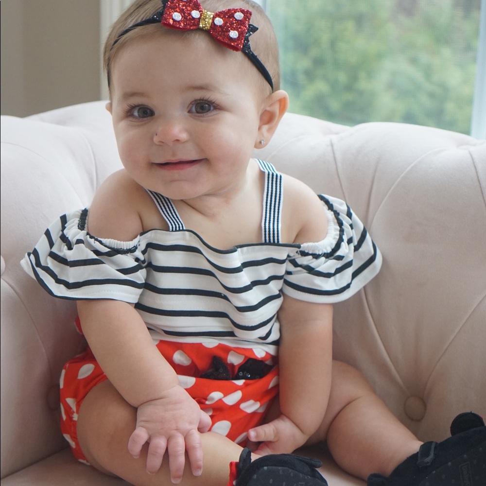 Disney Minnie Mouse inspired outfit!